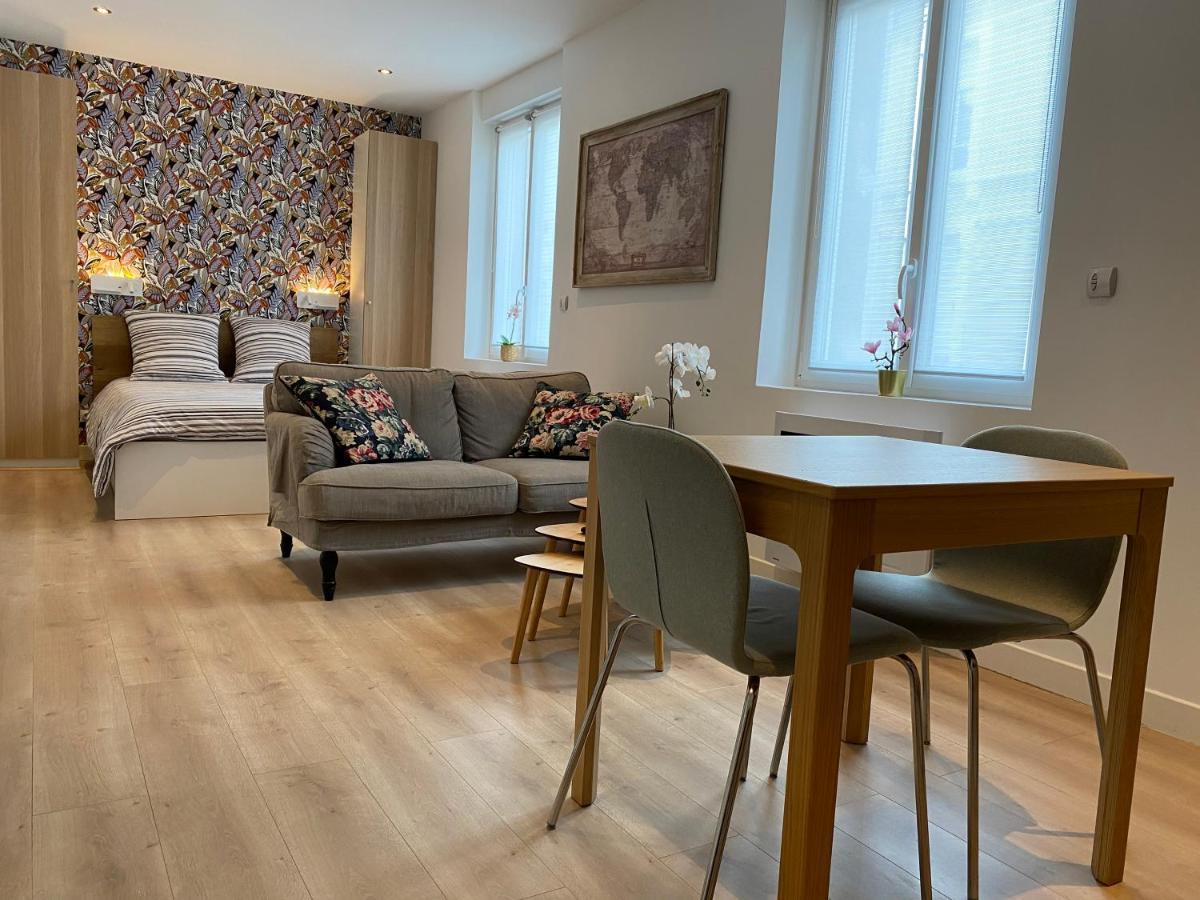 Studio 28m2 3 étoiles avec parking proche gare, Lycée Roosevelt et centre ville Reims Extérieur photo